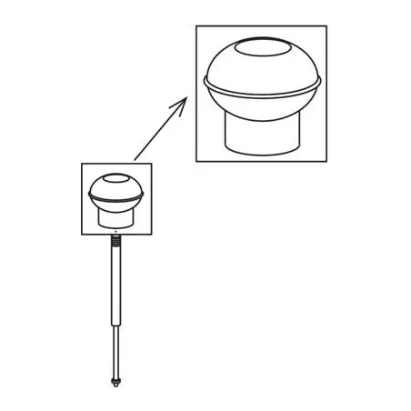Gustavsberg Løfteknap Np11