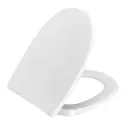 Pressalit 750 Nautic, Toiletsæde i hård plast - hvid - Med universal beslag