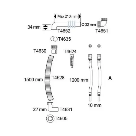Flex. Til- og afløbssystem