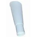 Overløbstragt 32mm Hvid