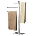 Hefe Håndklædeholder gulvmodel, med 3 justerbare stænger