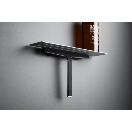 Unidrain ReFrame - Sæbehylde og bruseskraber Børstet stål