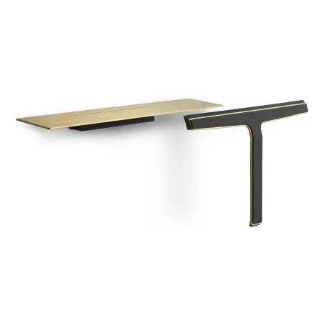 Unidrain ReFrame - Sæbehylde og bruseskraber Messing