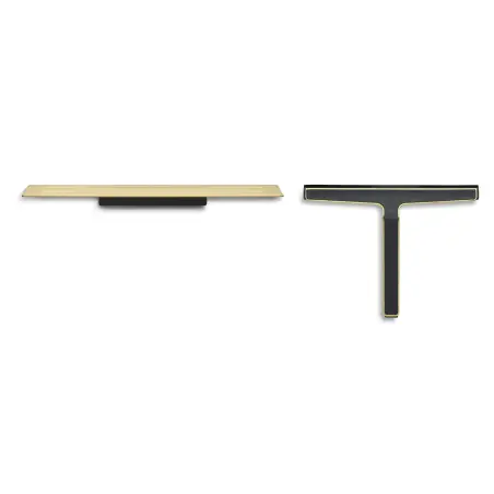 Unidrain ReFrame - Sæbehylde og bruseskraber Messing