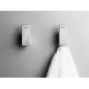 Unidrain ReFrame - Håndklædekrog (2 stk) Børstet stål