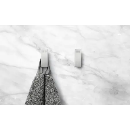 Unidrain ReFrame - Håndklædekrog (2 stk) Børstet stål