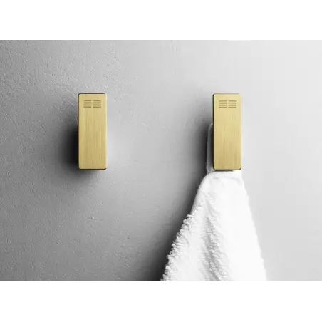 Unidrain ReFrame - Håndklædekrog (2 stk) Messing