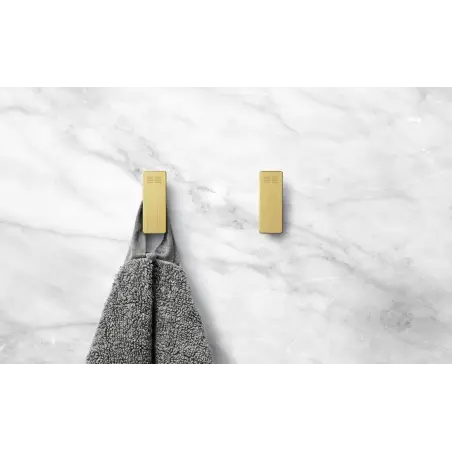 Unidrain ReFrame - Håndklædekrog (2 stk) Messing