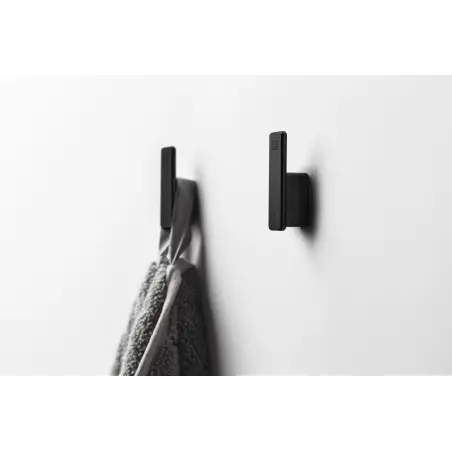 Unidrain ReFrame - Håndklædekrog (2 stk) Sort