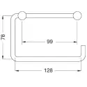 Vola toiletrulleholder