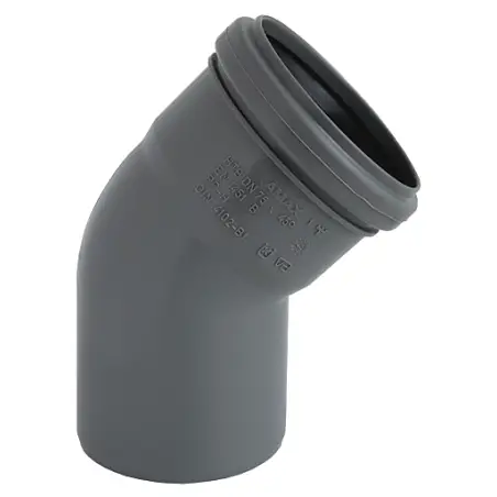 HTP bøjning 45gr. 75 mm