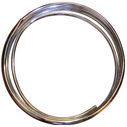 Kobberrør Forkromet 10 MM. Ring A 5m