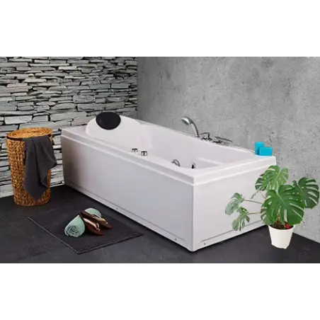 TopDesign spabad 180x80 - 1 personers - Venstrevendt