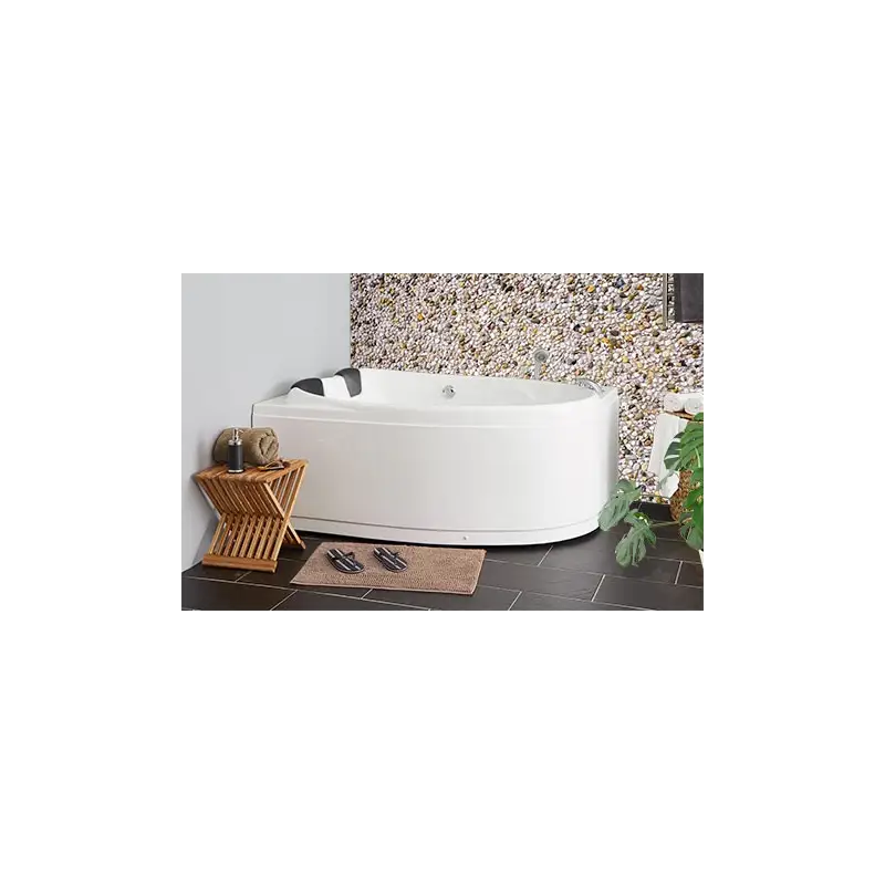 TopDesign spabad 170x120 - 2 personers - Venstrevendt