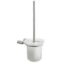 Pressalit Choice toiletbørste i rustfri stål - m/glasskål