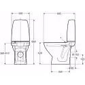 Sign Toilet kort model