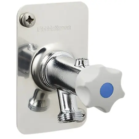 Posteventil FM Mattsson med fast greb 400mm