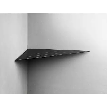 Unidrain ReFrame - Hjørnehylde Sort