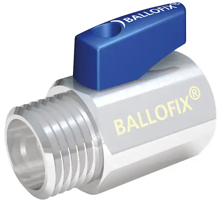 Kuglehane m/n forkr. 1/2