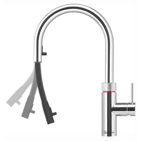 Quooker Flex Rustfrit stål 5i1 - Pro3-VAQ & Cube køler