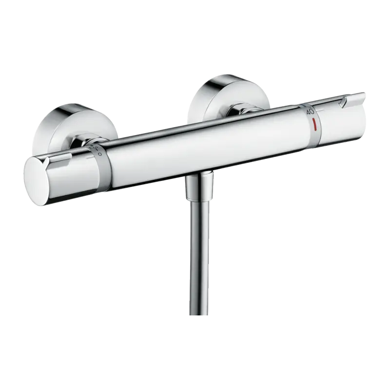 Hansgrohe Ecostat Comfort termostat - inkl forskruninger & rosetter, Krom
