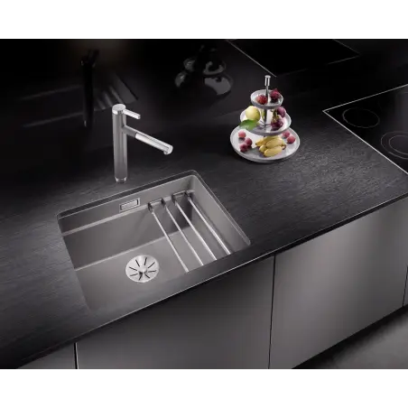 BLANCO ETAGON 500-U, 53 x 46 cm, køkkenvask i SILGRANIT - Hvid