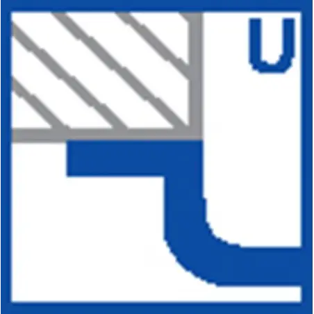 BLANCO ETAGON 500-U, 53 x 46 cm, køkkenvask i SILGRANIT - Hvid