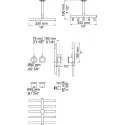 Vola 2471-051A - 19 indbygningsarmatur - poleret messing natur