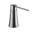 KWC Zoe sæbedispenser i stål look