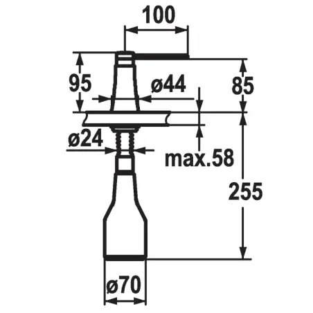 KWC Zoe sæbedispenser i hvid