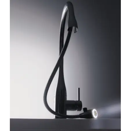 KWC EVE køkkenarmatur uden lys - rustfrit stål - høj model