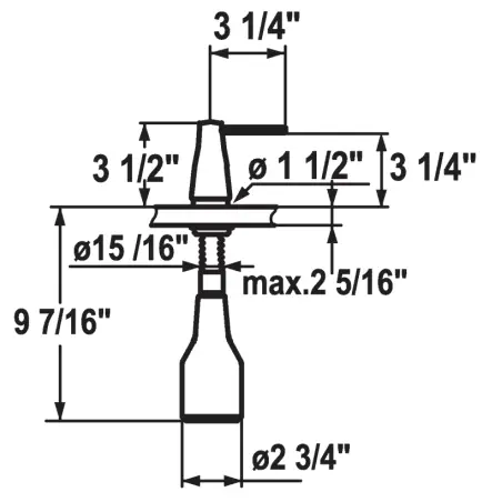KWC EVE sæbedispenser i krom