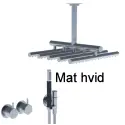 Vola 2471-051A - 28 indbygningsarmatur i mat hvid