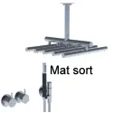 Vola 2471-051A - 27 indbygningsarmatur i mat sort