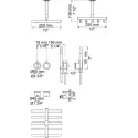 Vola 2471-051A - 18 indbygningsarmatur i blank hvid