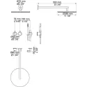 Vola 2471-061 - 27 indbygningsarmatur i mat sort