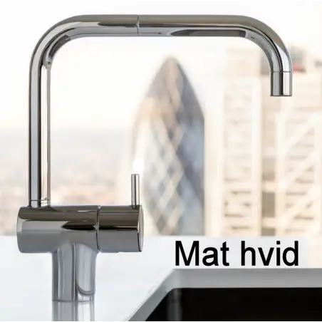 Vola KV1 - 28 køkkenbatteri - mat hvid