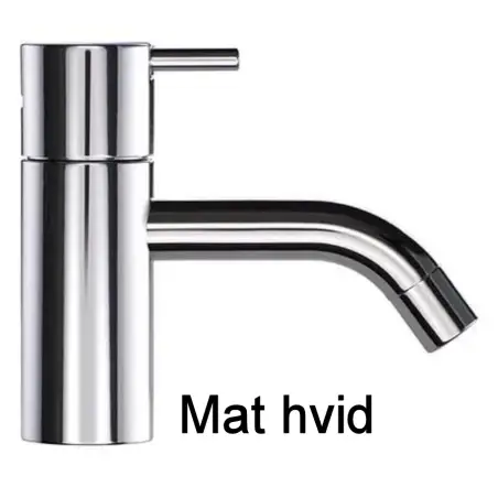 Vola HV1 - 28 Håndvaskarmatur i mat hvid