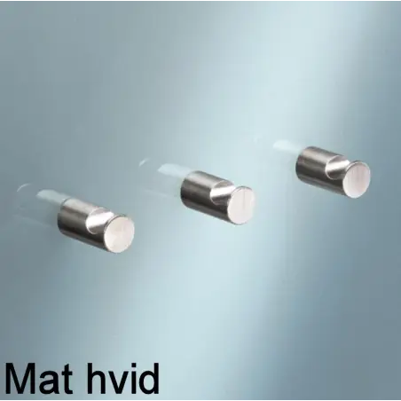 Vola T17 - 28 håndklæde kroge 28mm (4 stk.) - mat hvid