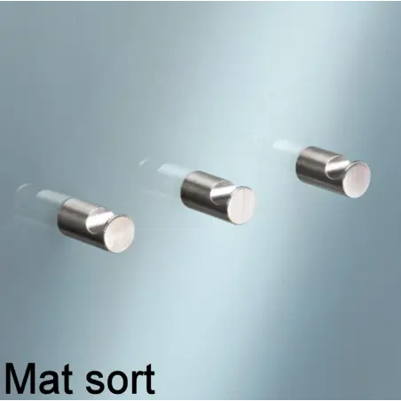 Vola T17 - 27 håndklæde kroge 28mm (4 stk.) - mat sort