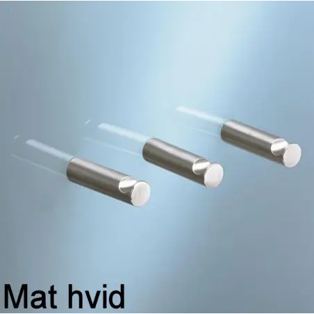Vola T18 - 28 håndklæde kroge 56mm (4 stk.) - mat hvid