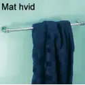 Vola T19/800 - 28 håndklædestang i 80 cm - mat hvid