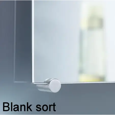 Vola T20 - 17 spejlholder (4 stk.) - blank sort