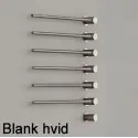 Vola T39EL/10 - 18 håndklæderadiator med 10 tværstænger- blank hvid