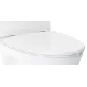 Laufen Roca Victoria toiletsæde, med soft close og quick release, hvid