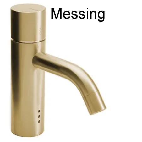 Vola HV1EN - 19 Berøringsfrit armatur til netadapter - poleret natur messing