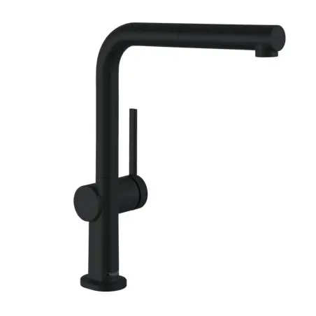 Hansgrohe Talis M54 køkkenarmatur i mat sort med udtrækstud - 705850501