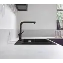 Hansgrohe Talis M54, 1-grebs køkkenarmatur 270 m/udtræk, L-tud, 1jet - Mat sort