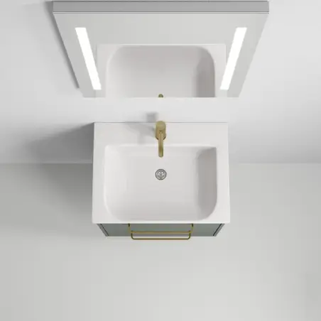 Nordfeld Colored møbelsæt, mat grøn - 60 x 55 cm