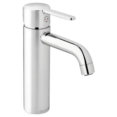 Silhouet håndvaskarmatur i medium fra Damixa i krom - vvs nr.: 701437704